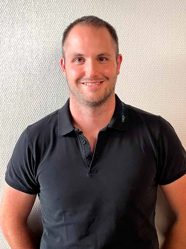 Simon Delacrétaz, physiothérapeute